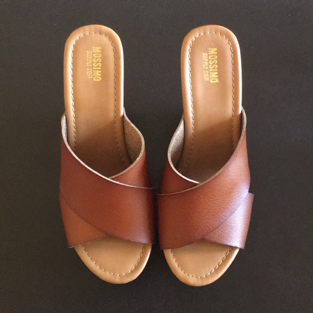 Mossimo Supply Co. Sandal Wedge Heels